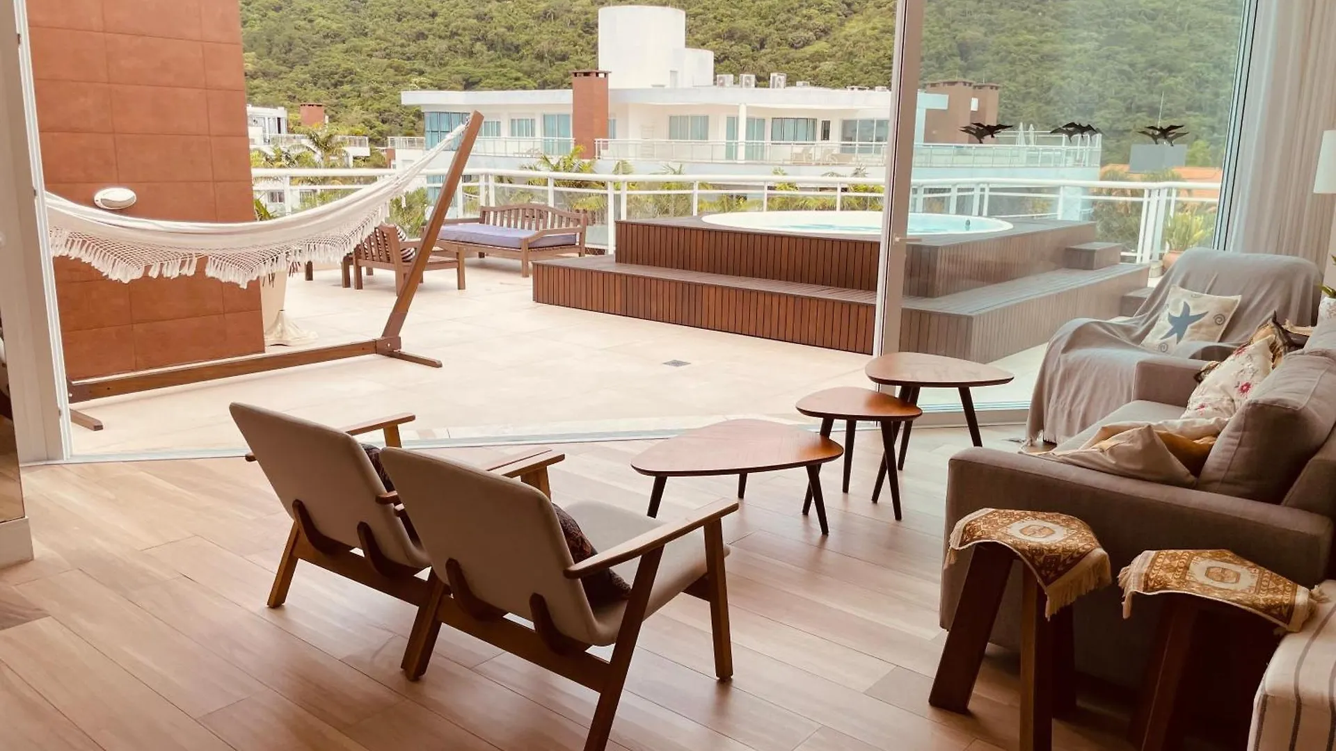 Ape Acqua - Marine Resort - 3 Qtos - Pe Na Areia Florianópolis Appartement